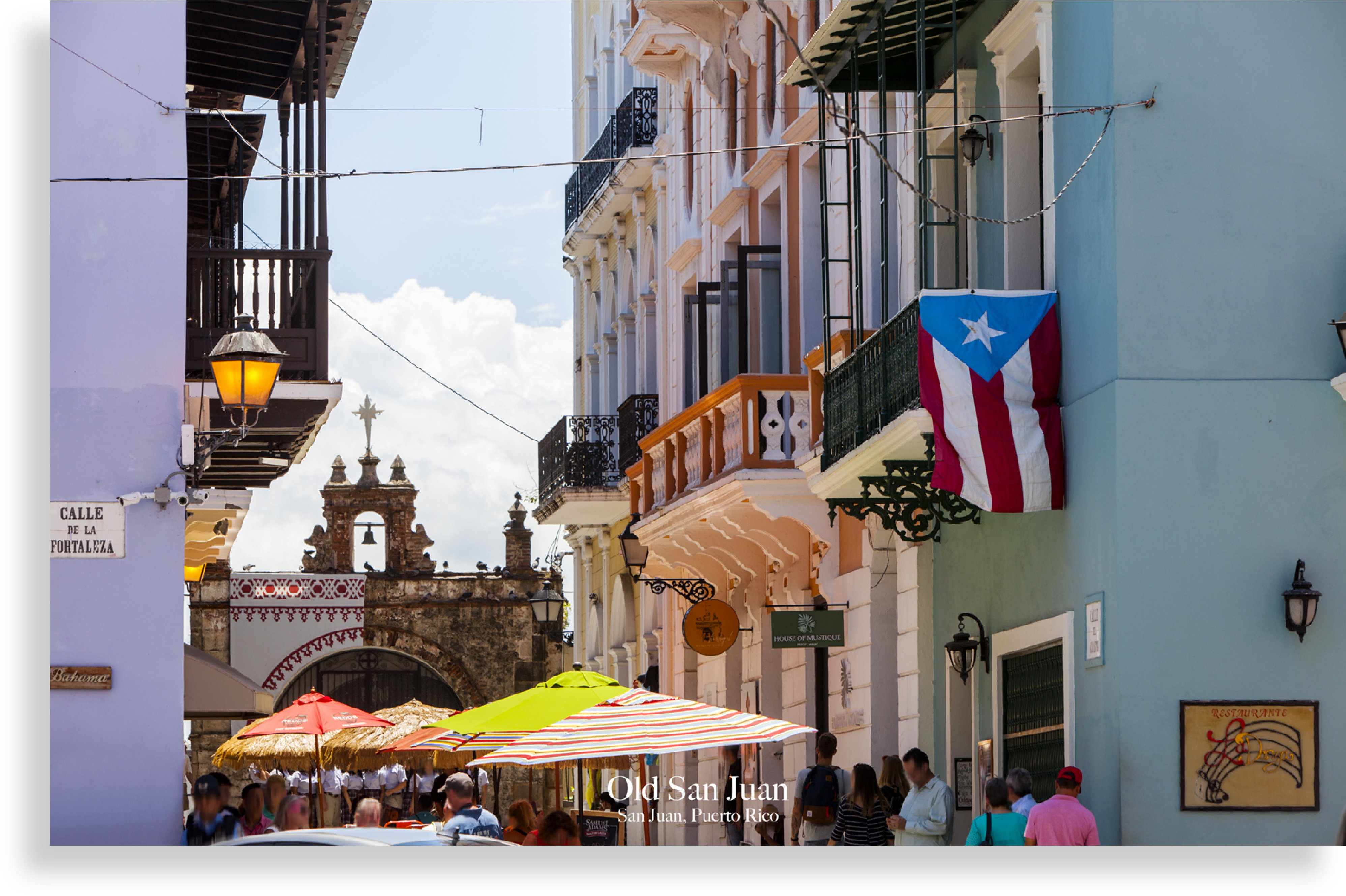 Calle Del Cristo - San Juan Puerto Rico (4616x3462), Png Download