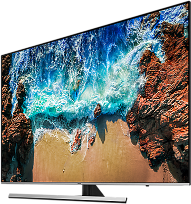 Samsung 163 Cm 4k Ultra Hd Led Smart Tv (un65nu8000fxza, - Samsung Ue55nu8072 (650x498), Png Download