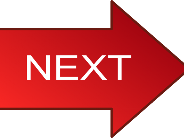 Red Next Button Png (640x480), Png Download