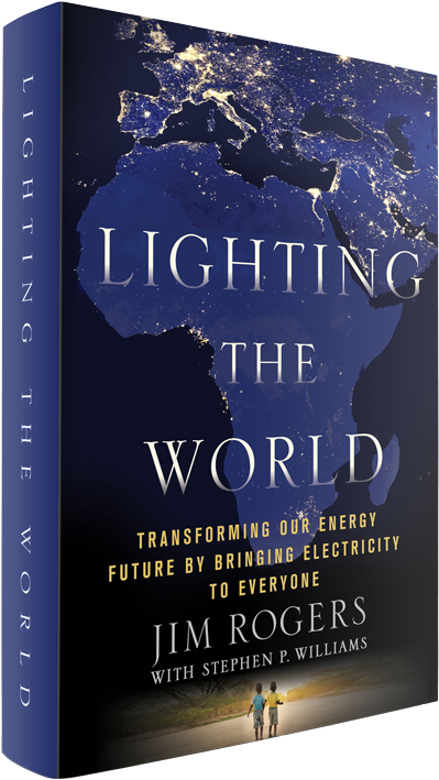 Jim Rogers Lighting The World Book Cover - Graphic Design (688x800), Png Download