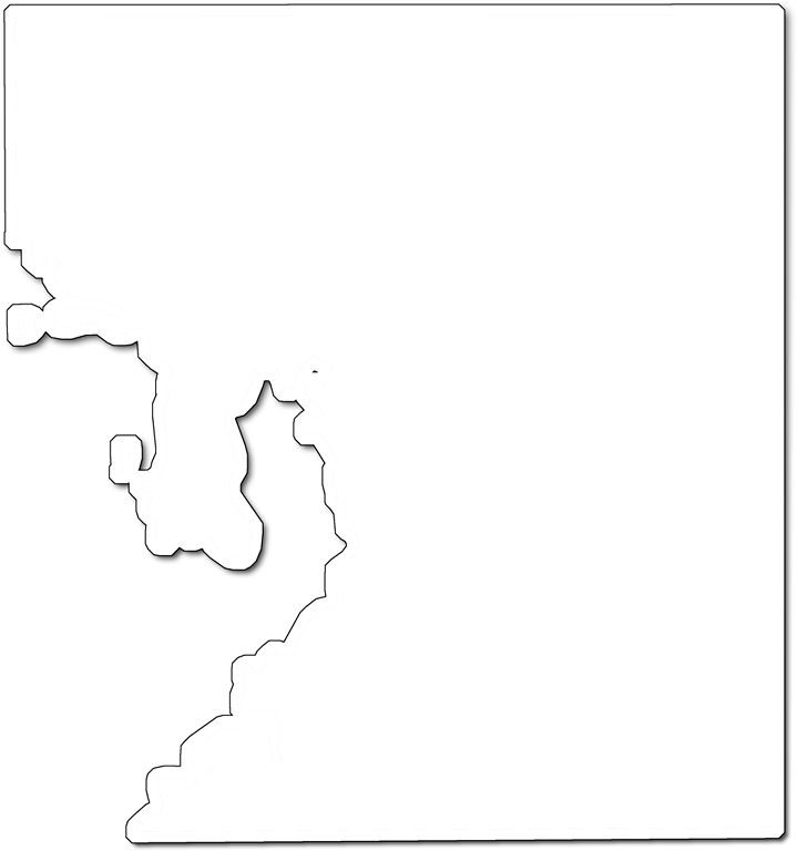 A Map Of Hillsborough With An Outer Shadow Around The - Illustration (719x768), Png Download