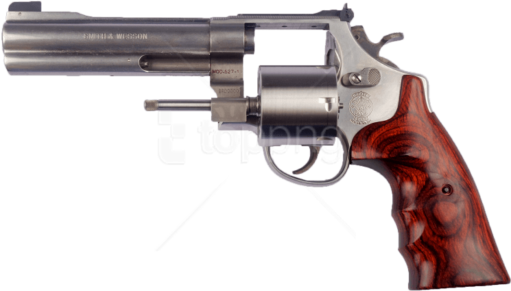 Free Png Gun Png Images Transparent - Smith And Wesson Revolver Png (850x570), Png Download