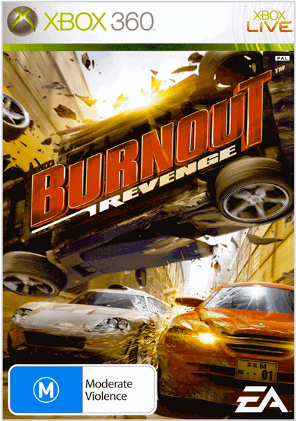 Burnout Revenge Xbox 360 (600x600), Png Download