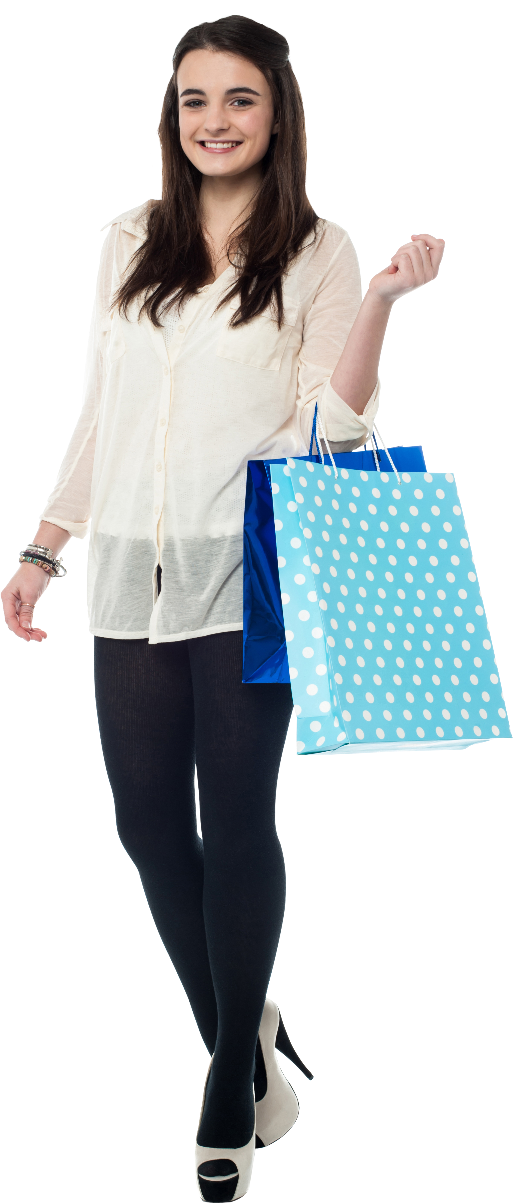 Women Shopping - Girl (2832x4256), Png Download
