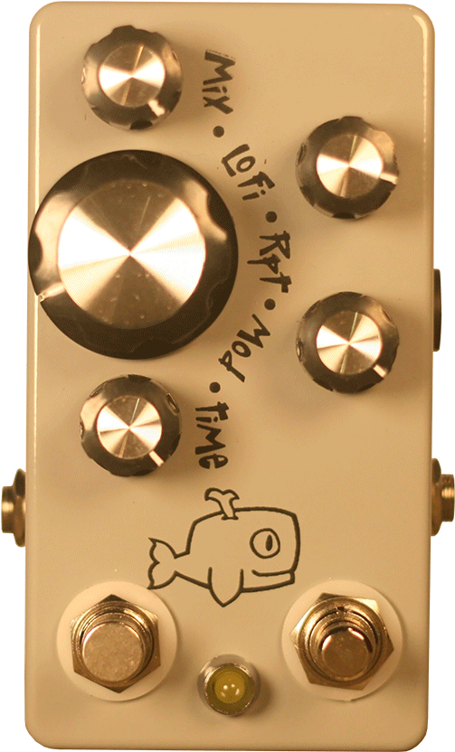 Hungry Robot Pedals The Moby Dick V2 - Brass (1000x1000), Png Download