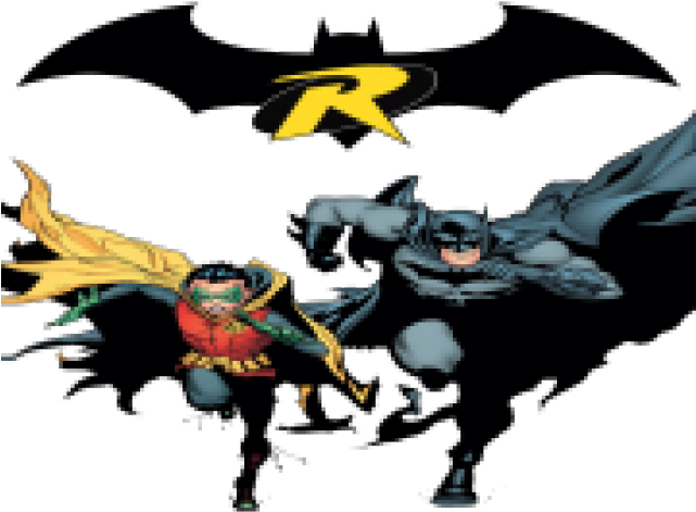Batman And Robin Clip Art (640x480), Png Download