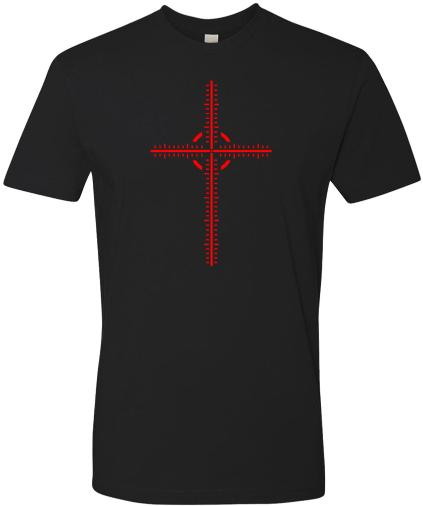 Men Of The West Reticle Cross T-shirt - Mean Girls Broadway Merch (944x1024), Png Download