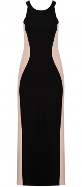 'angelie' Maxi Dress With Optical Illusion ' - Gown (600x600), Png Download