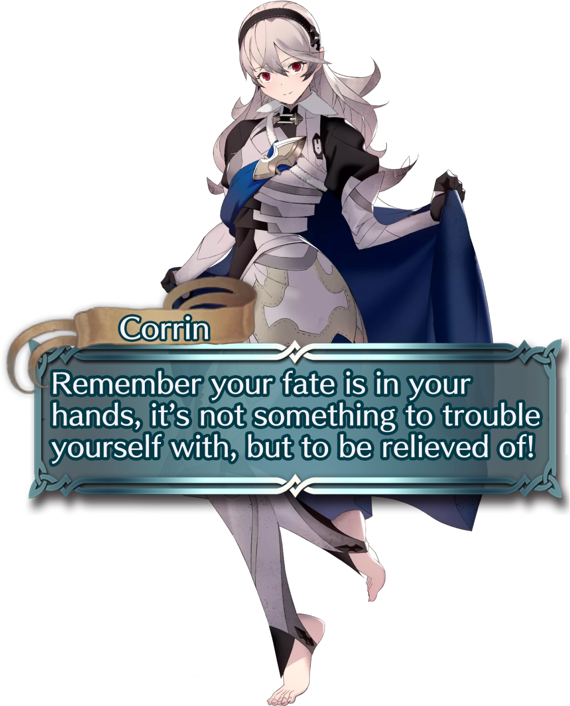 Image Image Image - Fire Emblem Corrin (1280x1536), Png Download