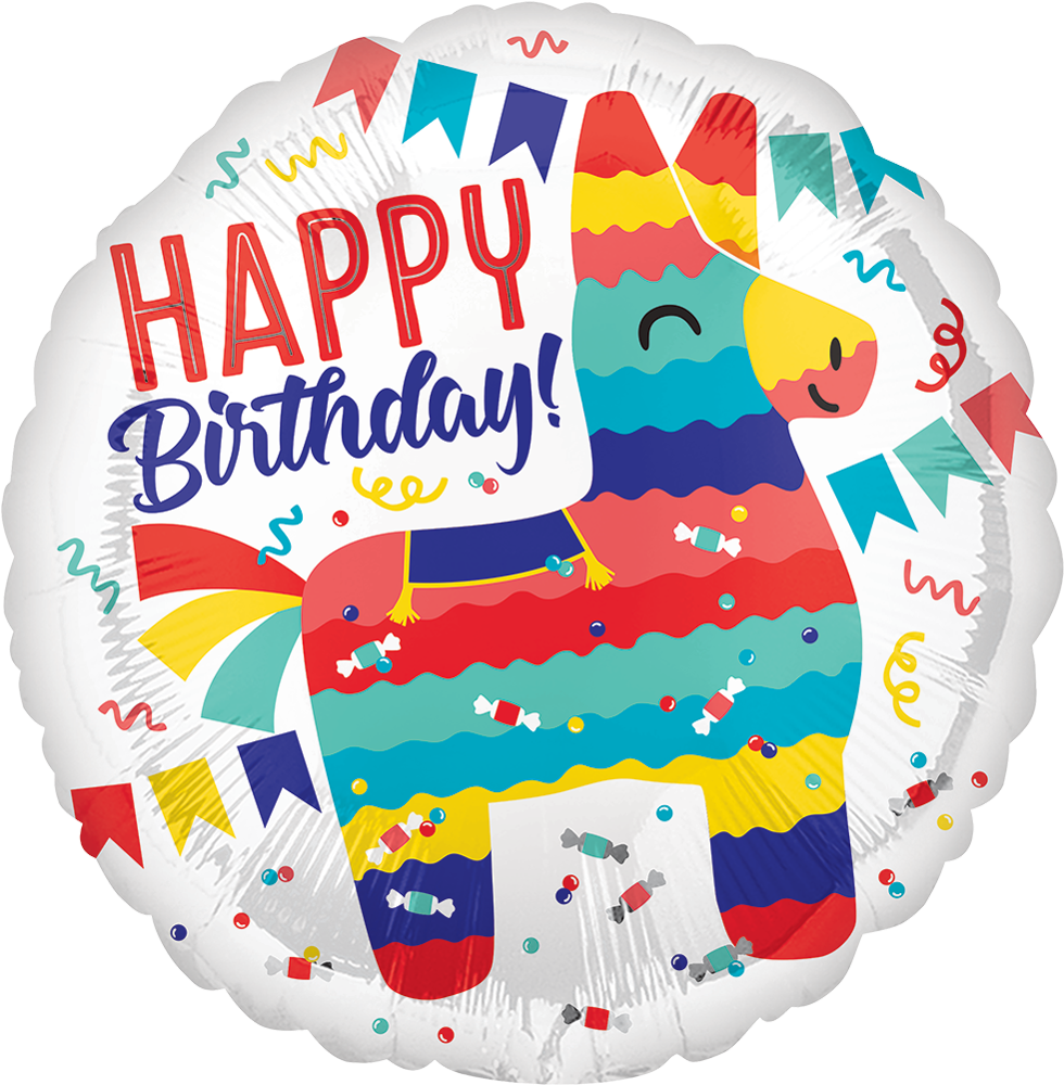 Pi Ata Party - Happy Birthday Bohemian (1000x1000), Png Download
