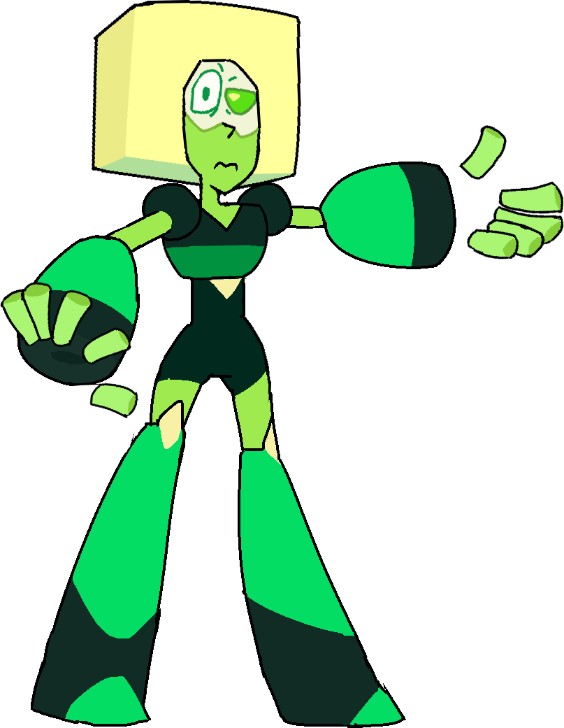 Steven Universe Ship Peridot - Imagenes De Squaridot De Steven Universe (807x1041), Png Download