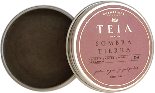 Sombra Color Café Para Cejas Y Párpados De Cacao Teia - Eye Shadow (1024x1024), Png Download