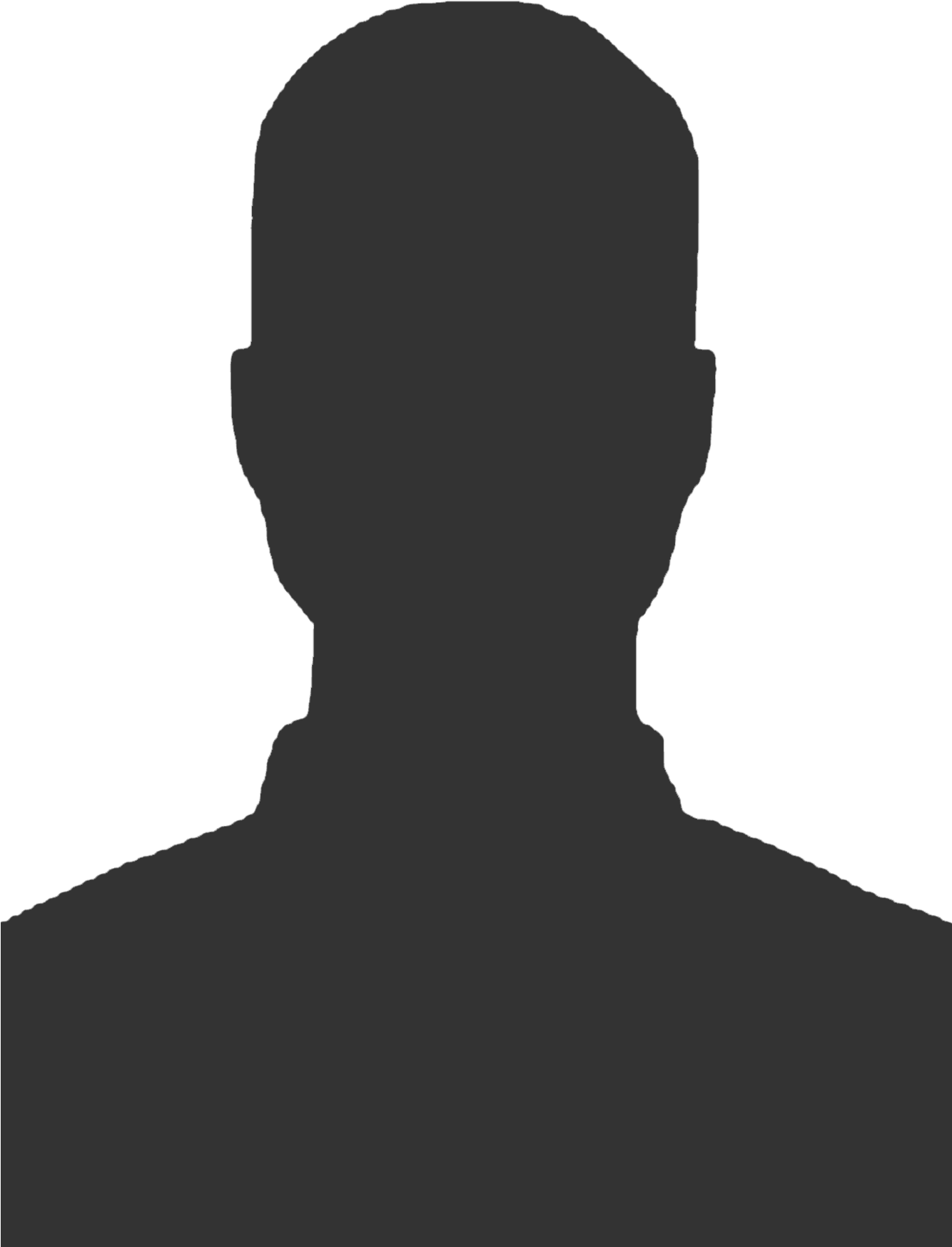 Agents-placeholder - Head And Shoulders Silhouette (1333x2000), Png Download