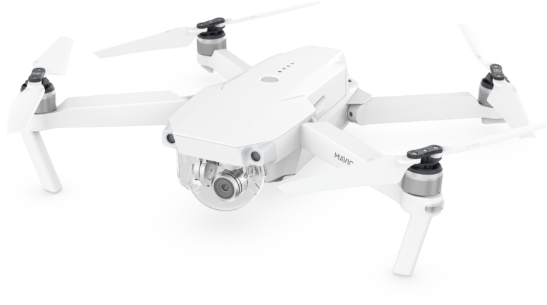 Click Here For More Information In Dji Shop - Alpine White Mavic (1024x660), Png Download