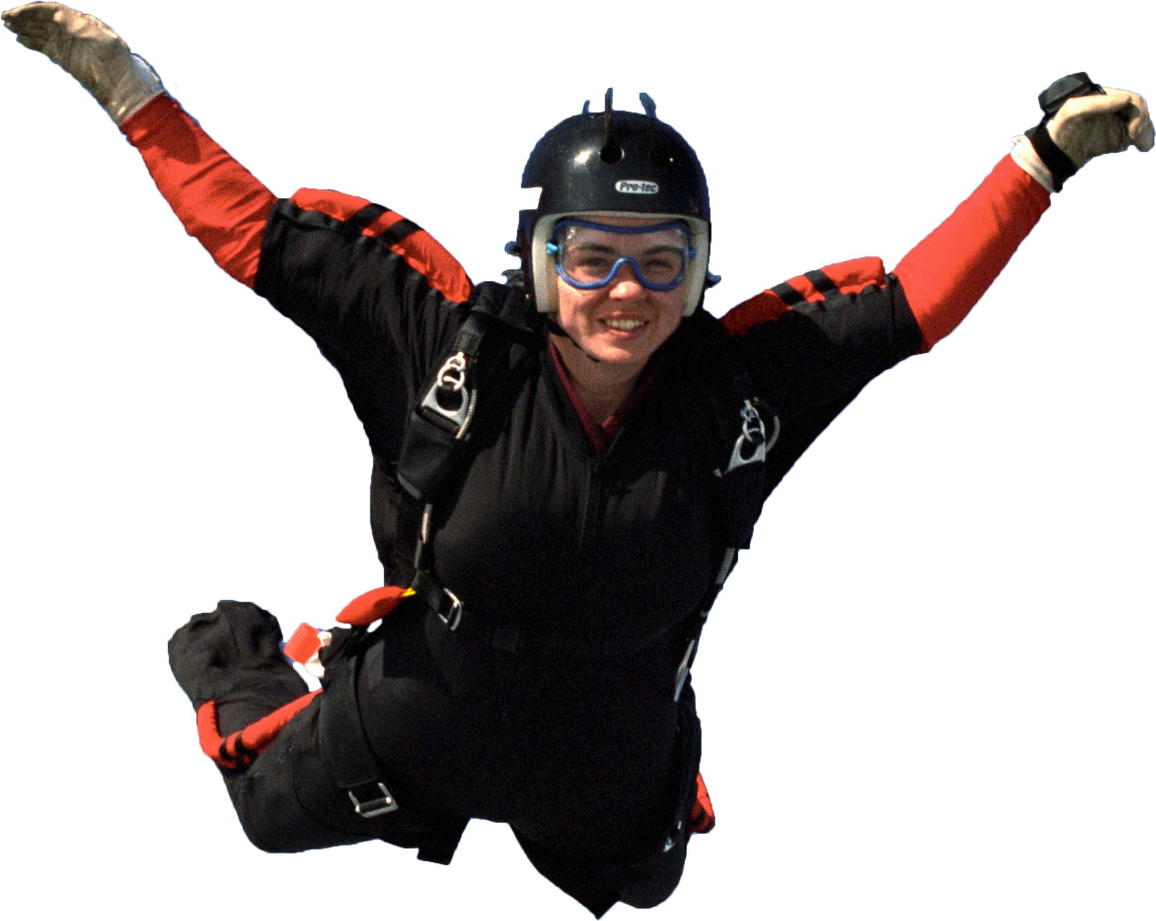 Go To Image - Sky Diving Png (2532x2152), Png Download
