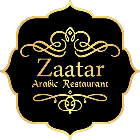 Zaatar Arabic Restaurant - Label (586x570), Png Download