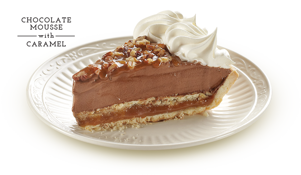 Chocolate Mousse With Caramel - Kuchen (966x562), Png Download