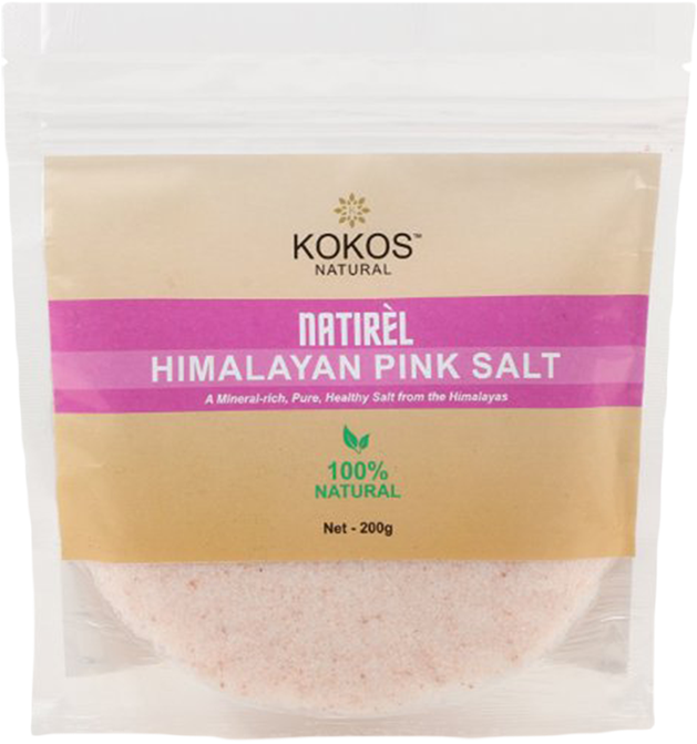 Natirèl Himalayan Pink Salt 200gms - Cosmetics (1080x1080), Png Download