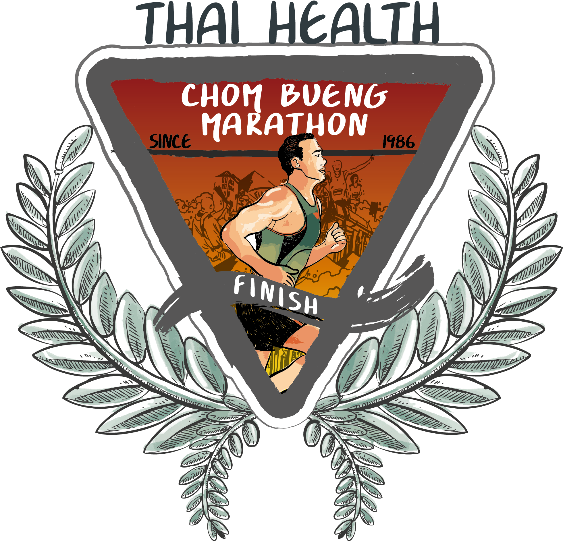 Chombueng Marathon - ส ส ส จอมบึง มาราธอน 2019 (2083x2083), Png Download