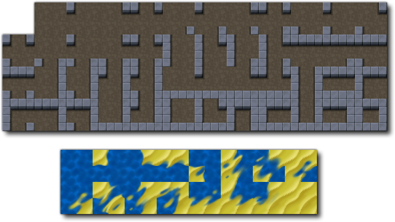 Tile Set For Autotiling - Gamemaker Studio 2 Tilesets (808x462), Png Download