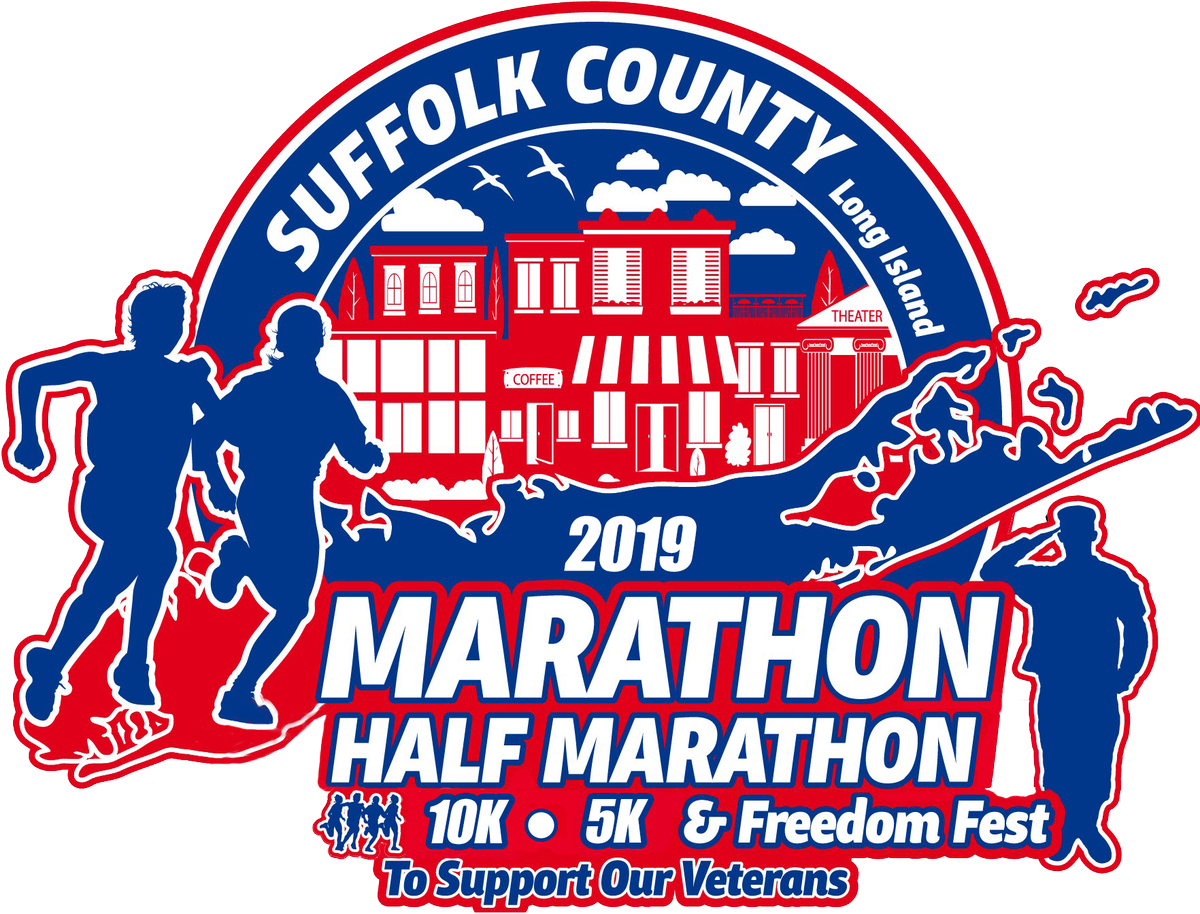 Annual Catholic Health Services Suffolk County Marathon - Suffolk County Marathon 2018 (1200x914), Png Download