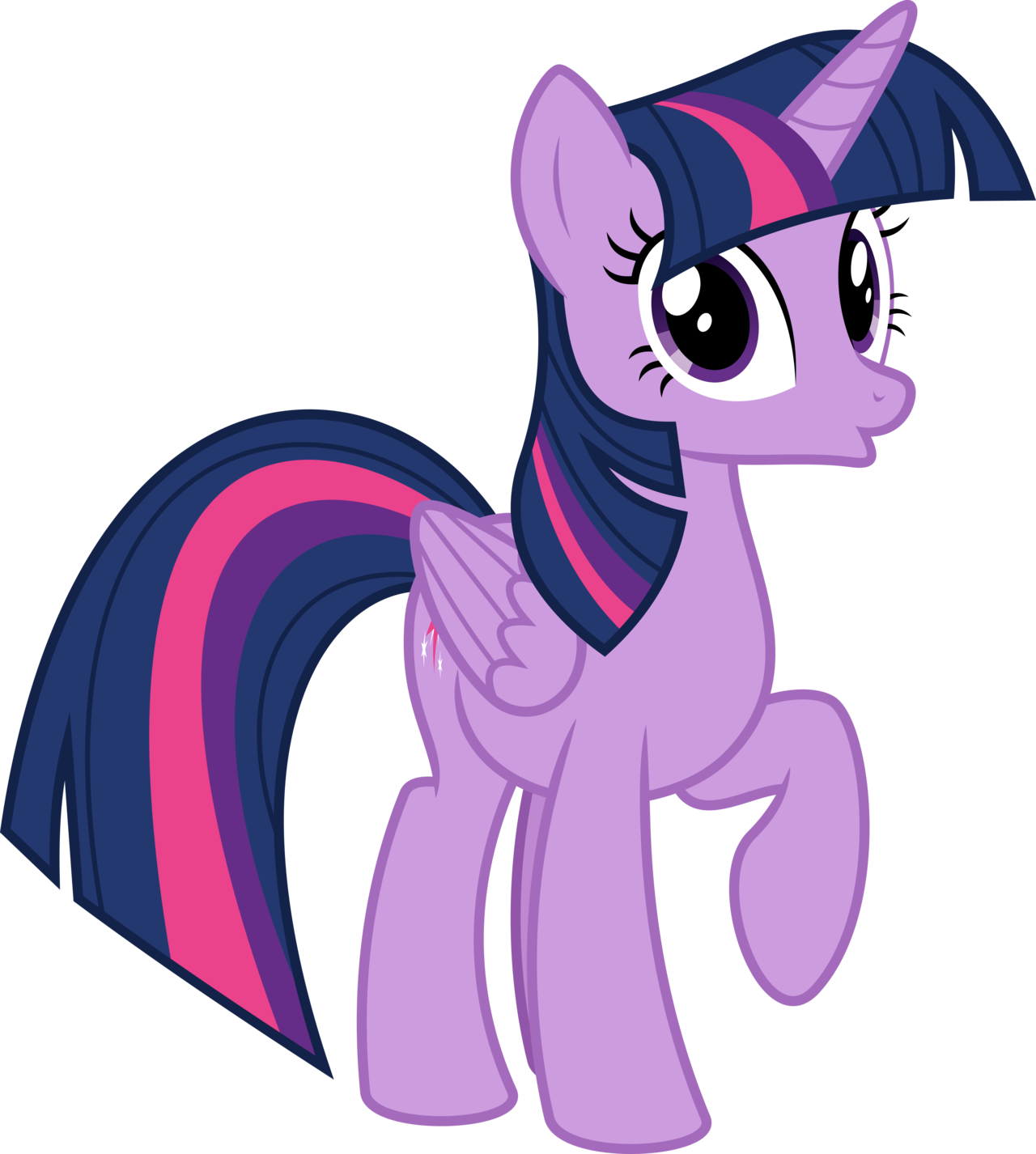 Fifth Part Of The Six Alicorns Project, With Twilight - My Little Pony Uni (1280x1426), Png Download