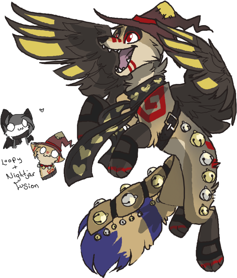 Fusion By Loopy44 Animal Jam Drawings, Animal Sketches, - Animal Fusion Fan Art (865x924), Png Download