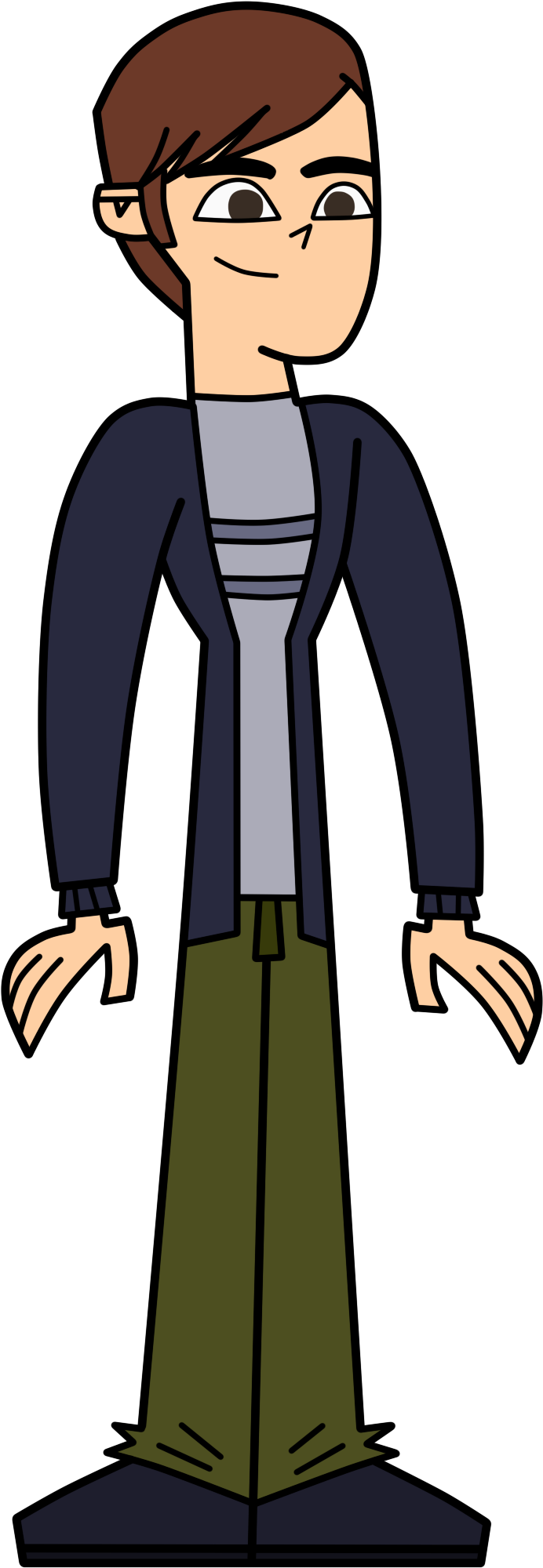 Dylan - Total Drama Island Dylan (760x2040), Png Download