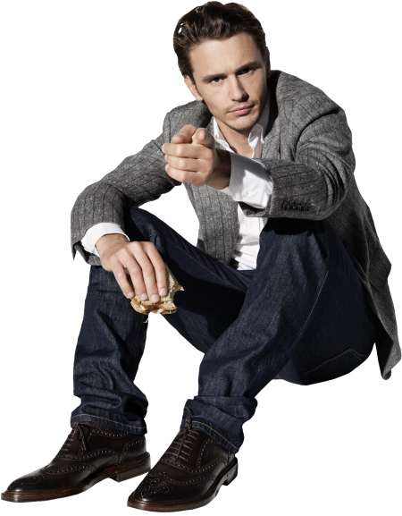 Sim, Eu Sou Um Pouco Gay, E Há Um James Gay - James Franco Png (500x750), Png Download