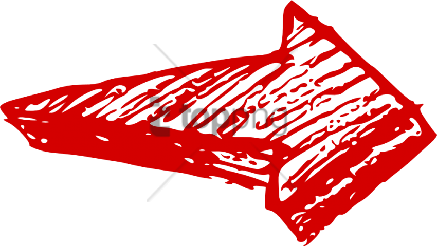Free Png Hand Drawn Arrow Transparent Background Png - Hand Drawn Arrow Red Transparent Background (850x479), Png Download