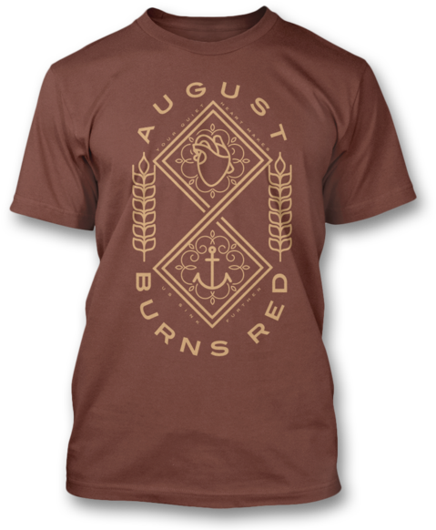 Quiet Heart T-shirt - August Burns Red T Shirt (600x600), Png Download
