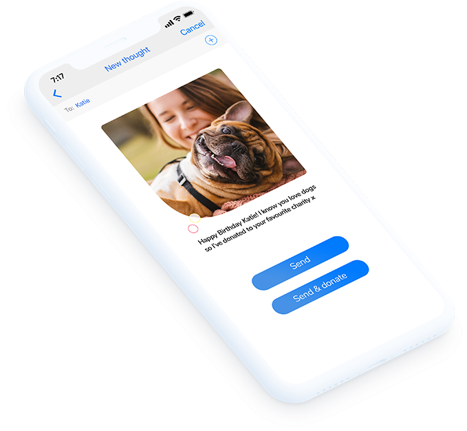 Send A Thought - Smartphone (1000x1000), Png Download