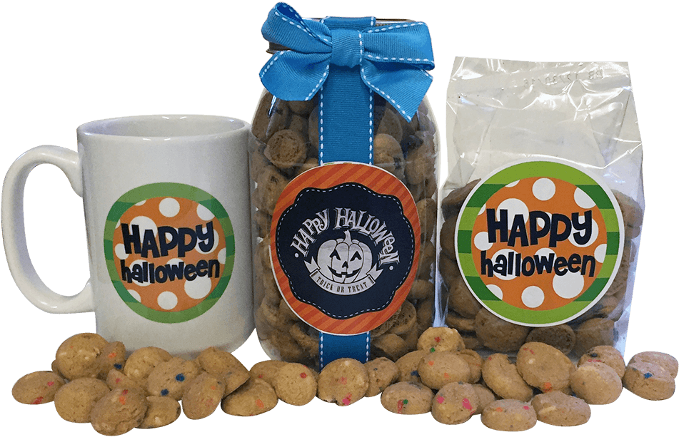 Halloween Gift Box - Almond (1000x1000), Png Download