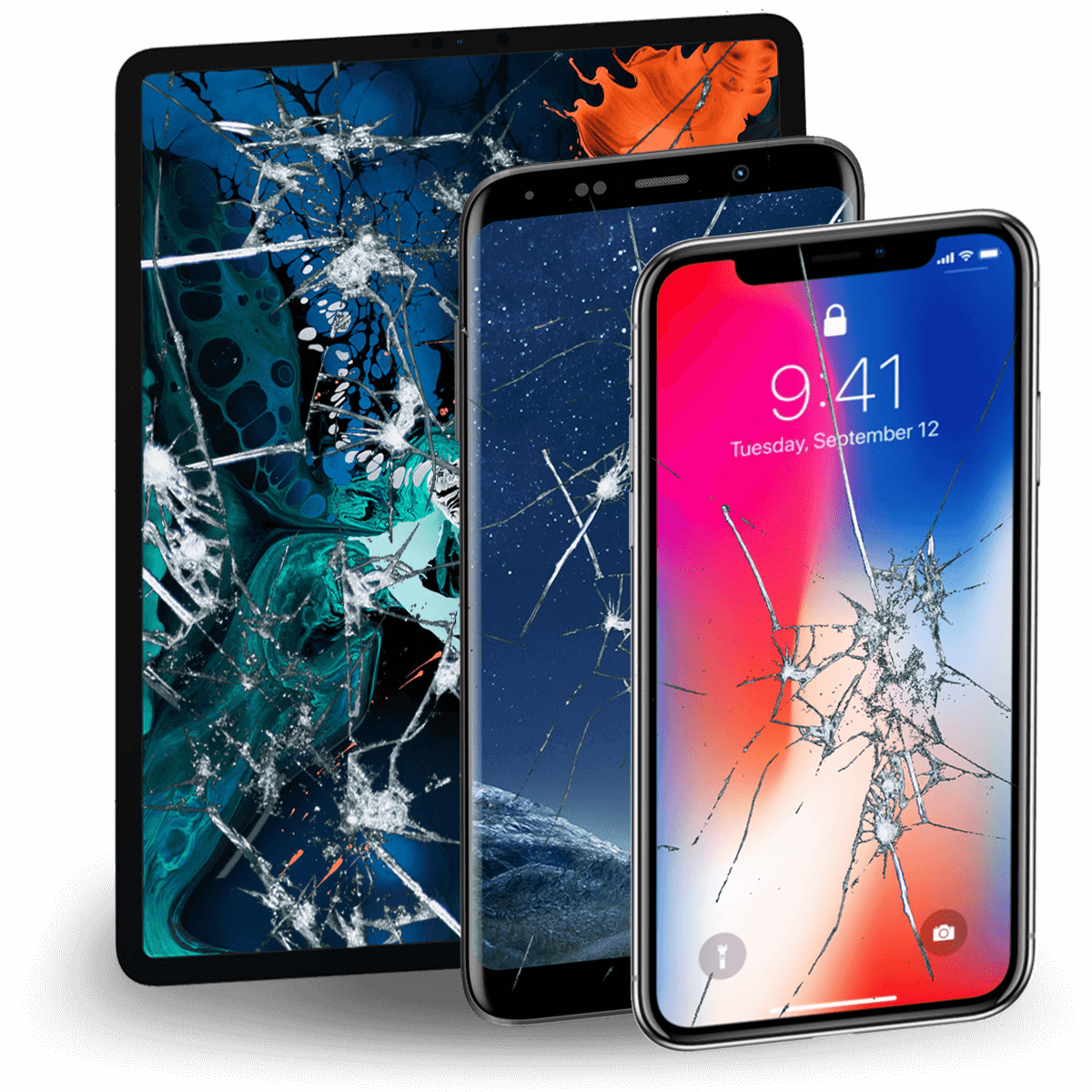 Smart Phone Repair Oakville Home Page Header - Samsung Galaxy (1200x1200), Png Download