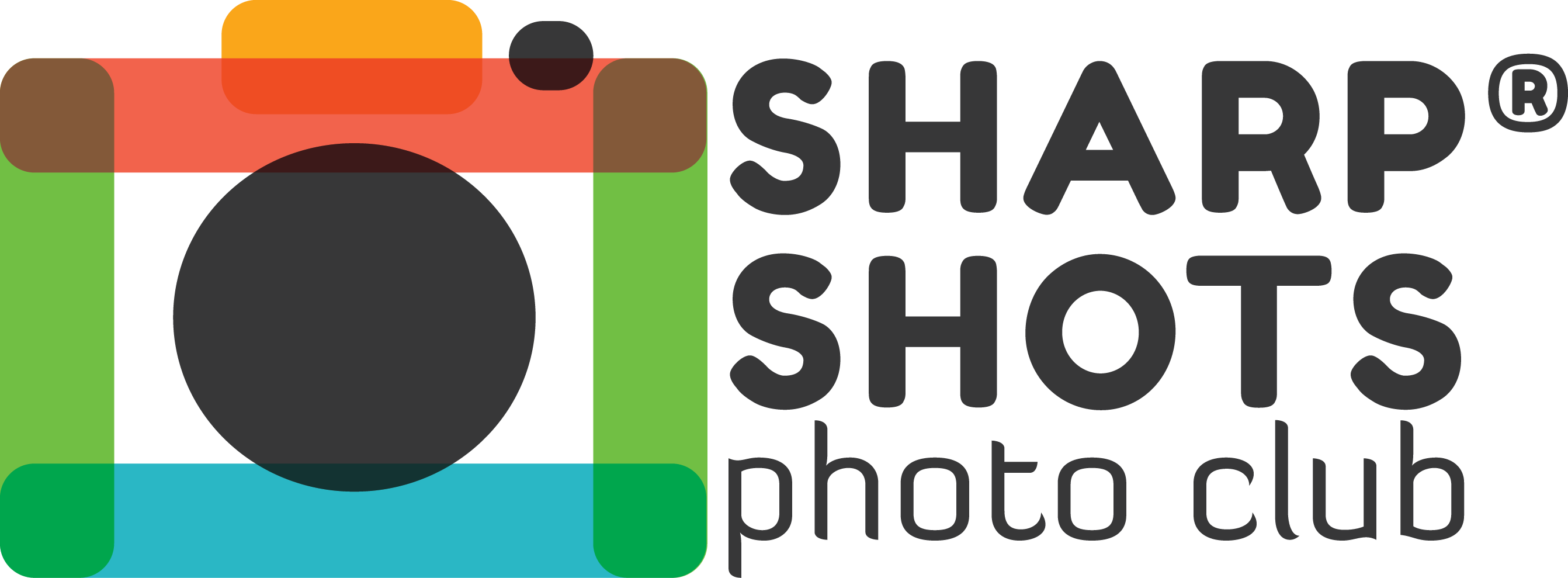 Photography Clipart Photography Club - Sharp Shots Photo Club (2684x989), Png Download