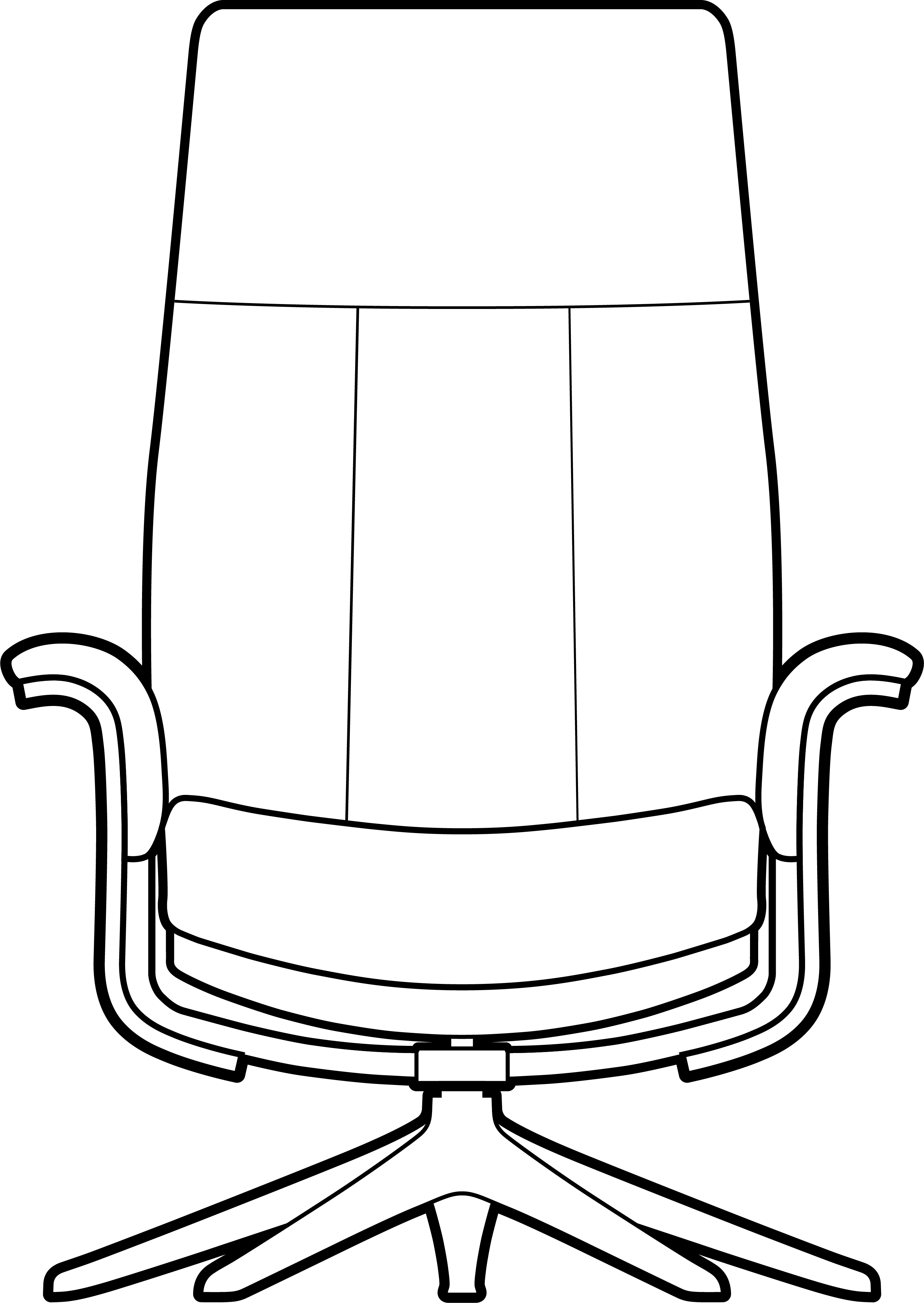 Office Chair (2836x3998), Png Download