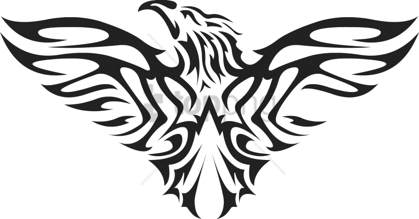 Free Png Eagle Tattoo Png Image With Transparent Background - Assassin's Creed Black And White (850x445), Png Download