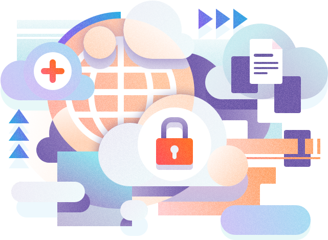 06 Cloud Illustration - Graphic Design (650x475), Png Download