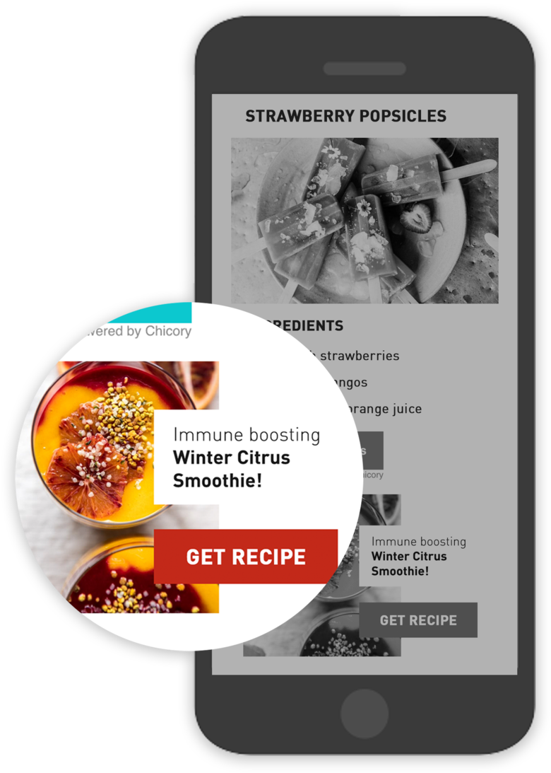 Chicory Premium Mobile - Iphone (1000x1120), Png Download