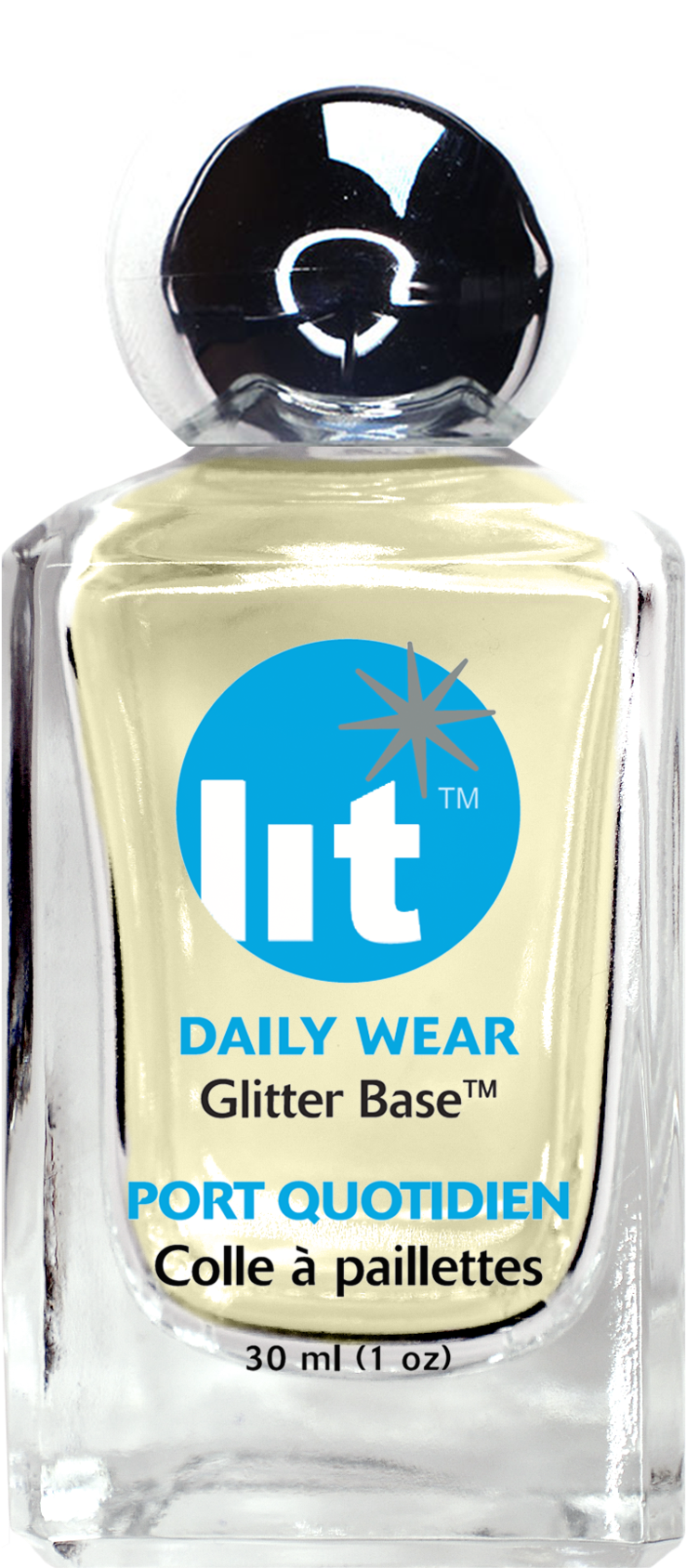 Lit Cosmetics Clearly Liquid Base 30ml - Lit Glitter Base (2000x2000), Png Download