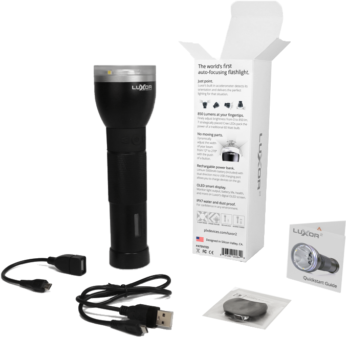 The Flashlight Reinvented - Camera Lens (1024x758), Png Download