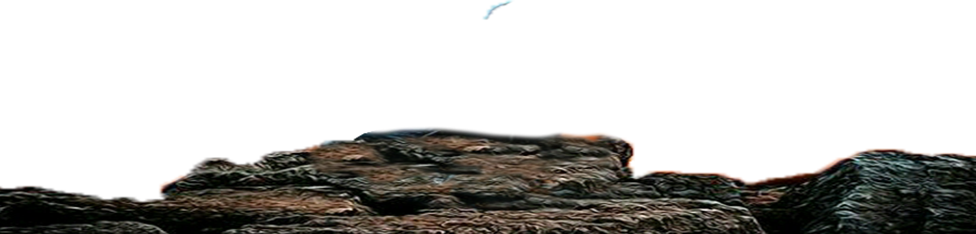 Rock Png,picsart Rock Png,picsartallpng - Igneous Rock (3152x756), Png Download