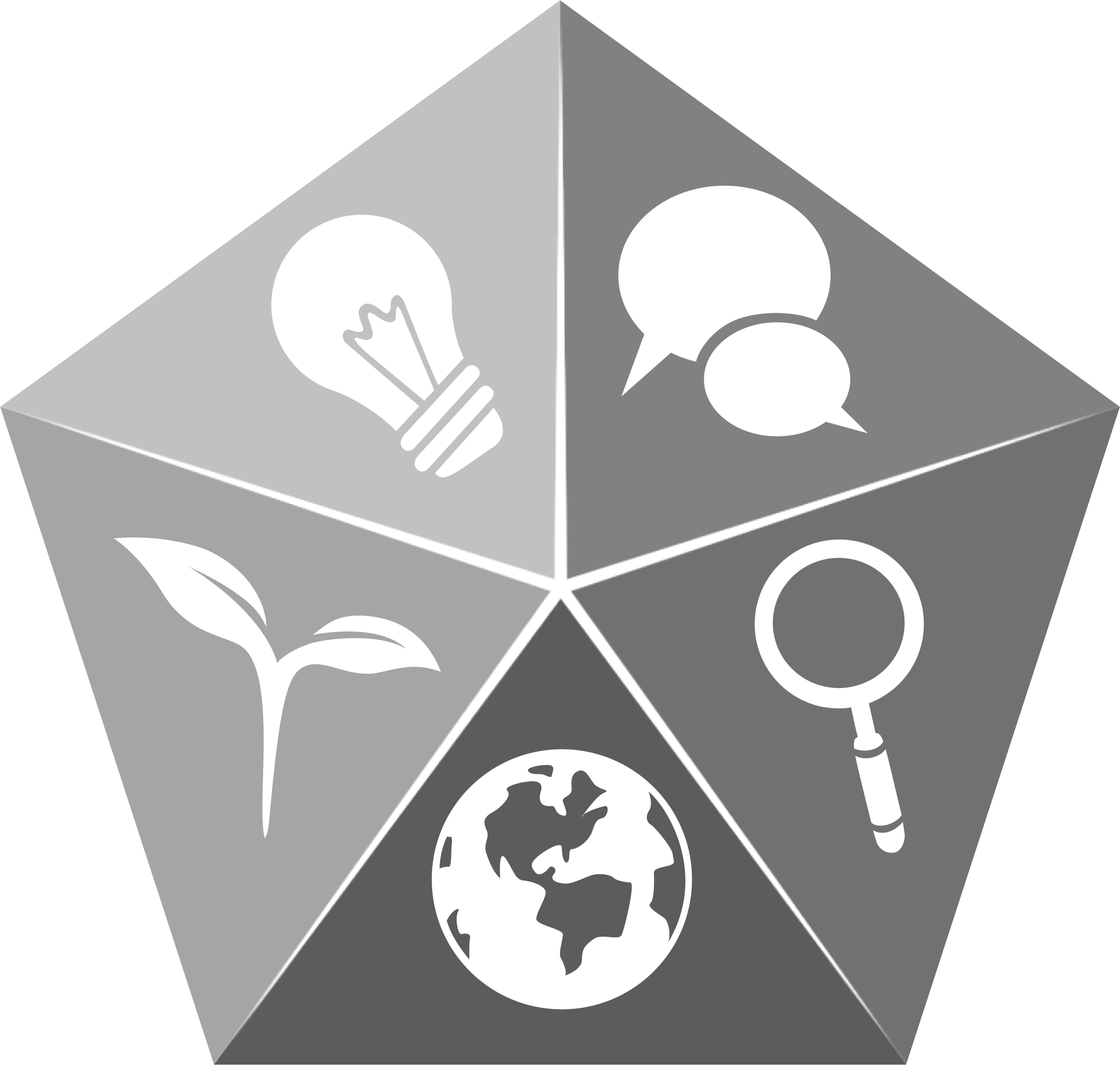 Grayscale Files, Icons - Critical Thinking (2384x2268), Png Download