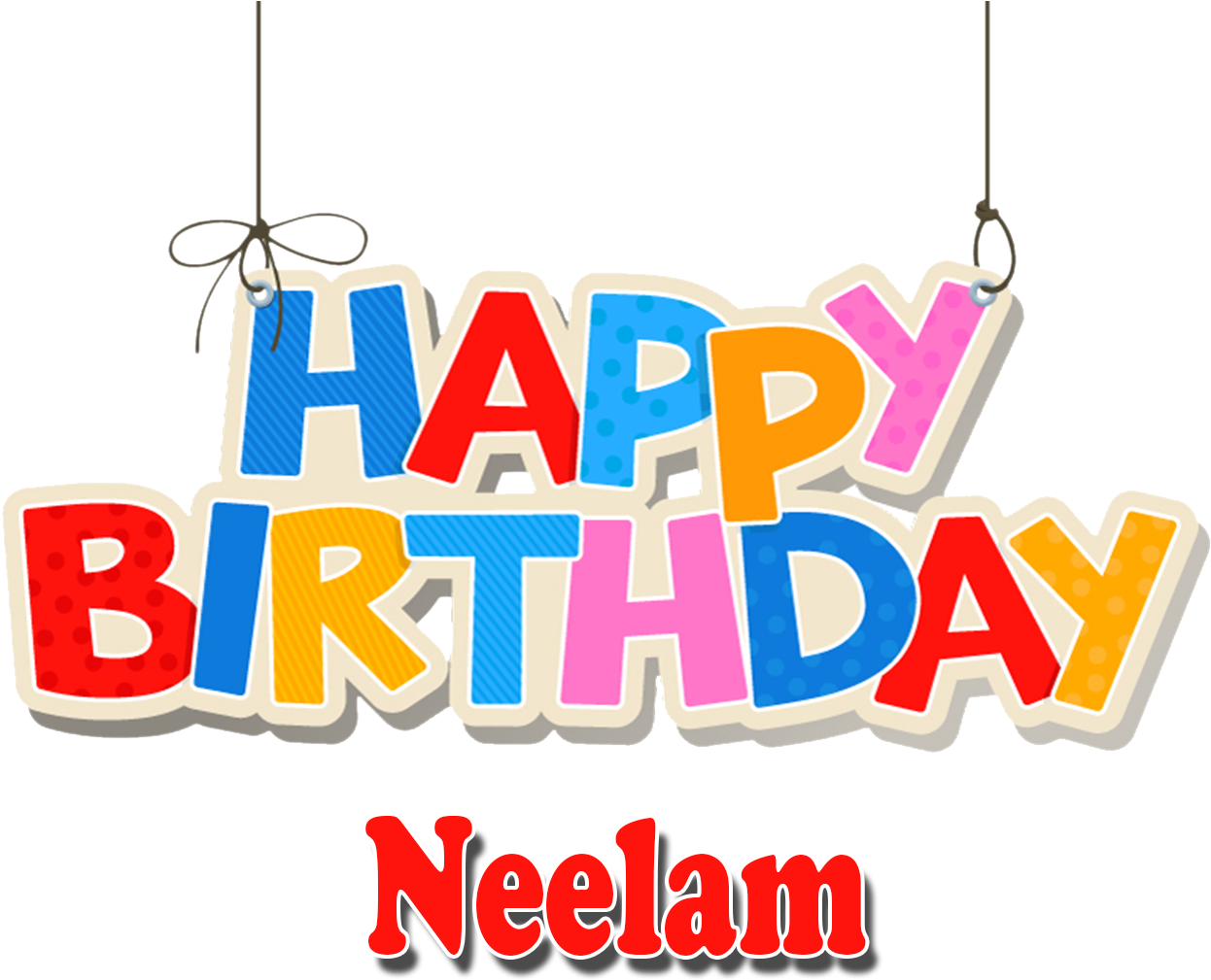 Neelam - Happy Birthday David Png (1452x1095), Png Download