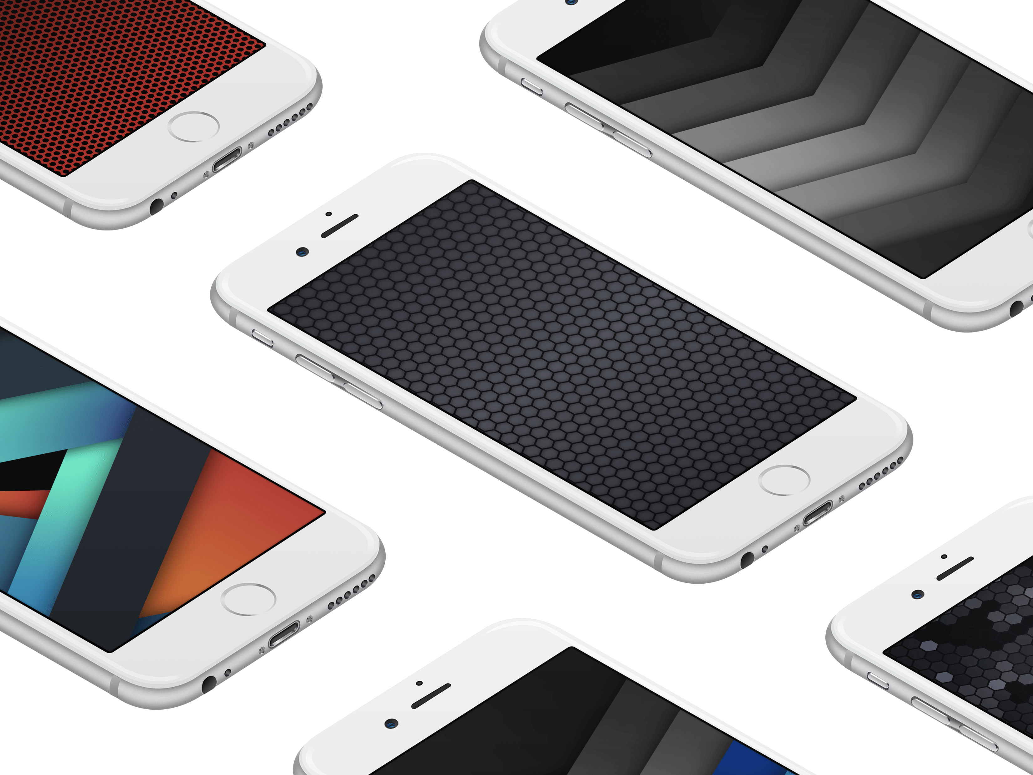 Dark Pattern Iphone Wallpaper Arthur Schrinemacher - Iphone (3300x2475), Png Download