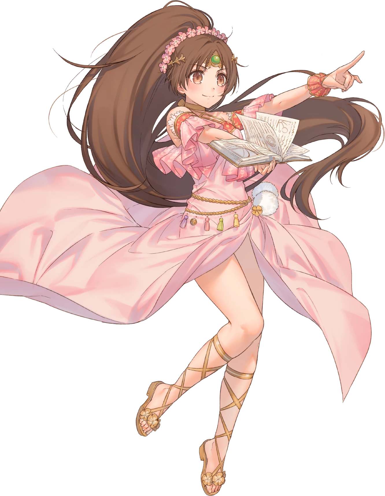 Nouveaux Personnages - Fire Emblem Heroes Linde (1332x1716), Png Download