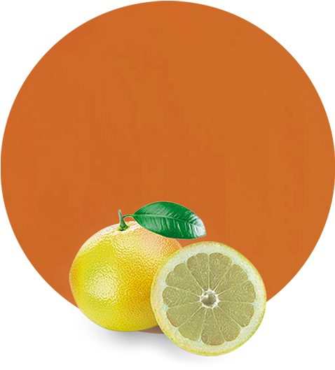 Grapefruit Essential Oil - Rangpur (536x595), Png Download