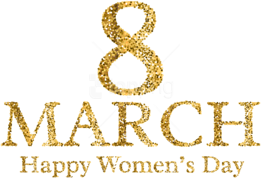 Free Png Download 8 March Gold Transparent Png Images - 8 March Gold Png (850x580), Png Download