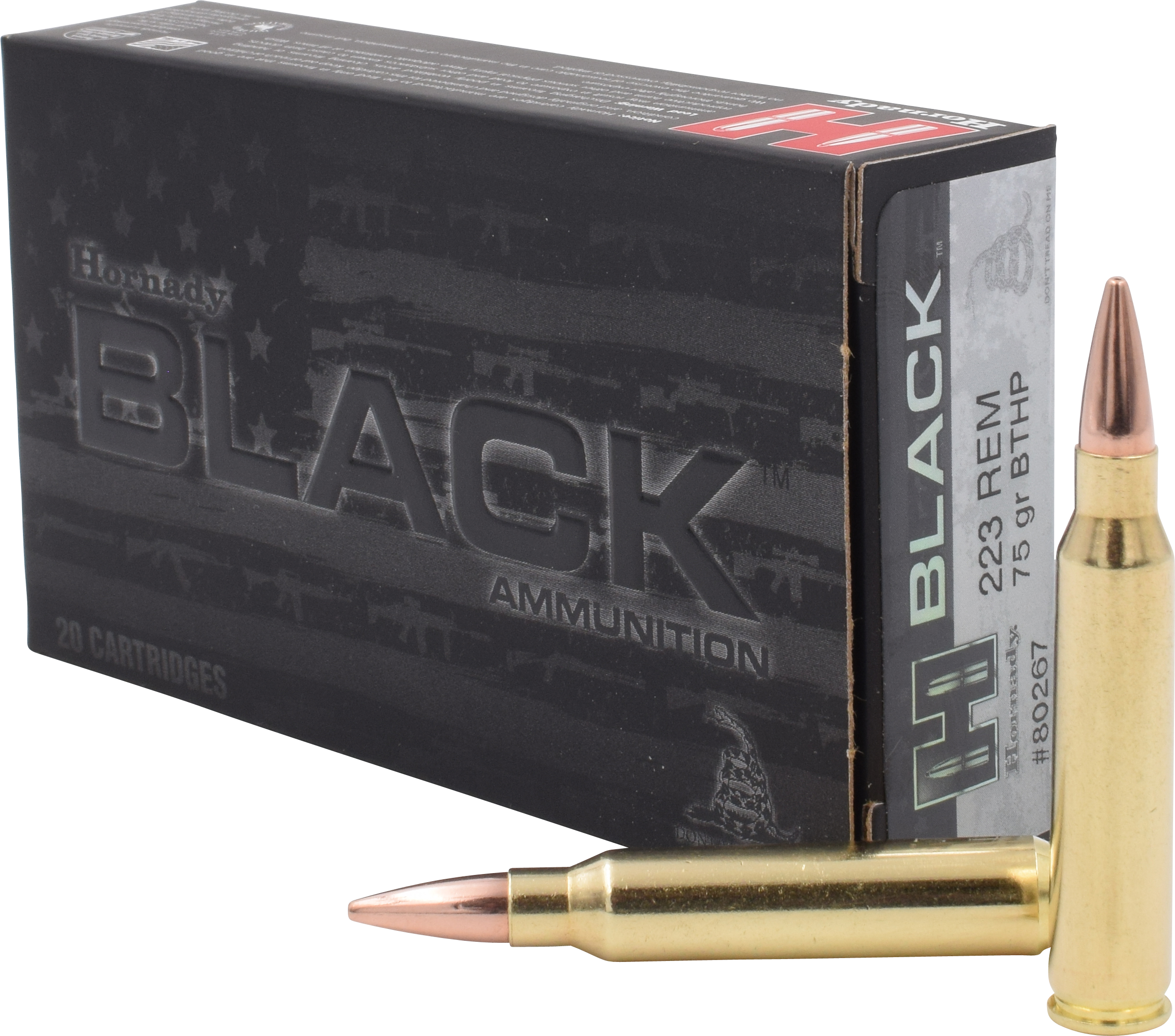 Price - $12 - - Hornady Black 223 75 Gr Bthp (2459x2168), Png Download