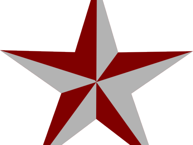 Nautical Star Outline - Texas Star Clip Art (640x480), Png Download